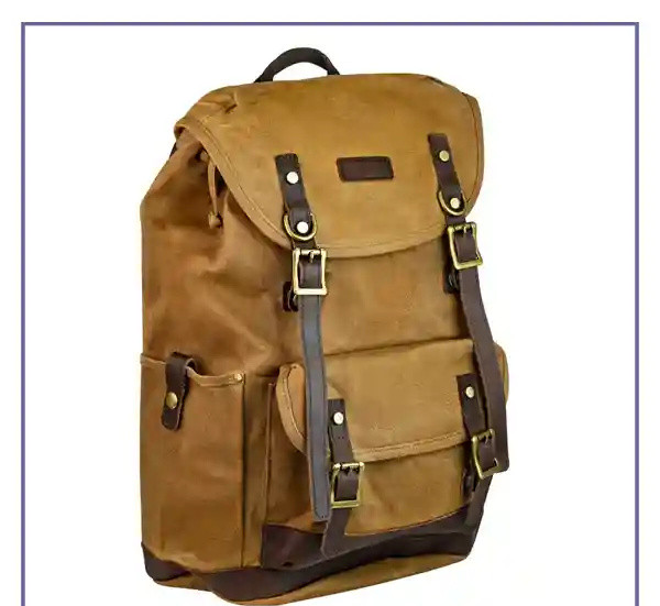 کوله پشتی برزنتی کوتسی COTEeCI Vintage Canvas Shoulder bag 14101 (E)