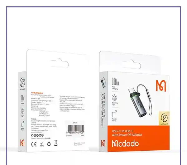تبدیل تایپ سی به تایپ سی مک دودو Mcdodo OT-2450 (E)