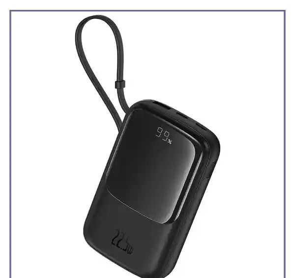 پاوربانک 22.5 وات 10000 با کابل تایپ سی بیسوس Baseus QPOW Pro Plus Power Bank P10067100112 (E)