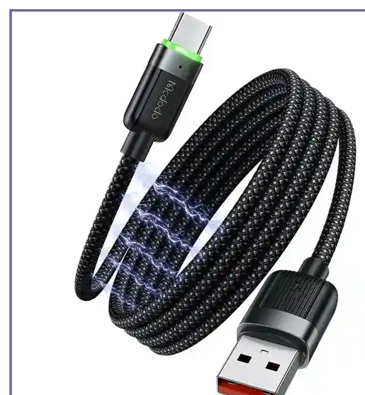 کابل تایپ سی با بدنه مگنتی مک دودو Mcdodo Magnetic Self – Winding ca-5650 (E)