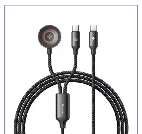 کابل دوسر تایپ سی همراه باشارژر اپل واچ مکدودو Mcdodo CA-2200 (E)