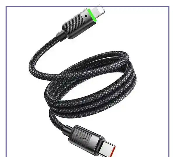 کابل تایپ سی به لایتننیگ با بدنه مگنتی مک دودو Mcdodo Magnetic Self – Winding ca-2010 (E)