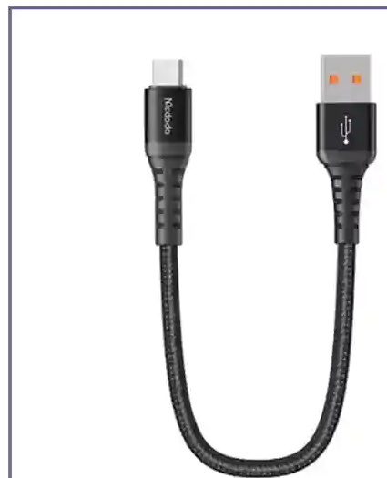 کابل شارژ فست شارژ میکرو ۲۰ سانتی مک دودو Mcdodo Micro USB Data Cable CA-2280 (E)