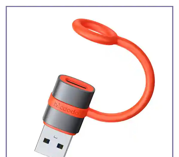 تبدیل OTG یو اس بی به تایپ سی مک دودو Mcdodo OT-3800 Silicone Hook (E)