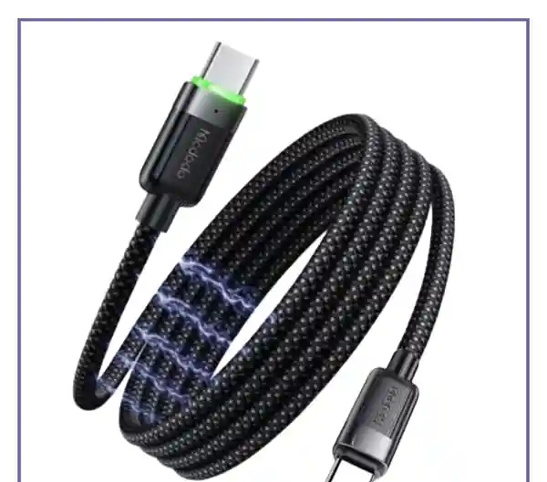کابل دو سر تایپ سی  با بدنه مگنتی مک دودو Mcdodo Magnetic Self – Winding CA-2000 (E)