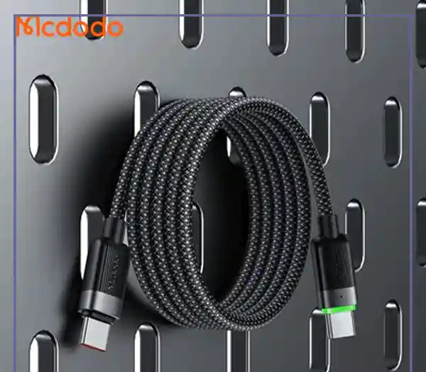 کابل دو سر تایپ سی با بدنه مگنتی مک دودو Mcdodo Magnetic Self – Winding CA-2000 (E)