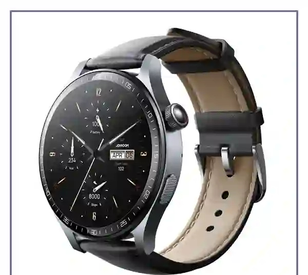 ساعت هوشمند کلاسیک با بند چرمی جویروم JOYROOM JR-FC2 Pro Classic Series Smart Watch (E)