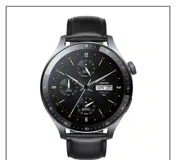 ساعت هوشمند کلاسیک با بند چرمی جویروم JOYROOM JR-FC2 Pro Classic Series Smart Watch (E)