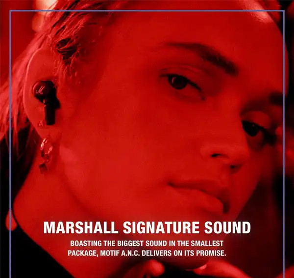 هندزفری بلوتوث مارشال Marshall Motif ANC True Wireless Earphone (E)