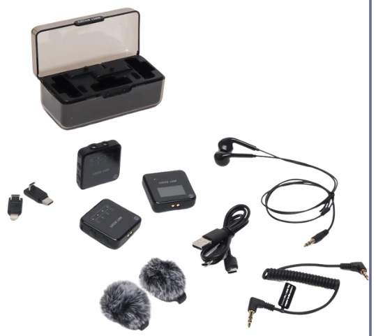 میکروفون یقه ای گرین لاین Green Lion GLM-Professional Wireless Mic GNPGLMMICBK (E)