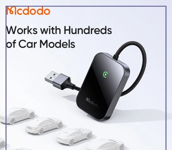 دانگل بیسیم کار پلی مکدودو MCDODO CA-721 Wireless CarPlay Adapte (E)