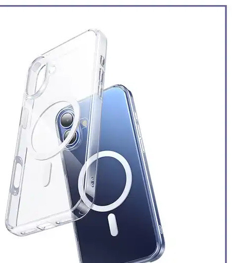 قاب محافظ آیفون 16 شفاف مگ سيف مک دودو Mcdodo Iphone 16 Protective Case With Magnetic Structure PC-492 (E)