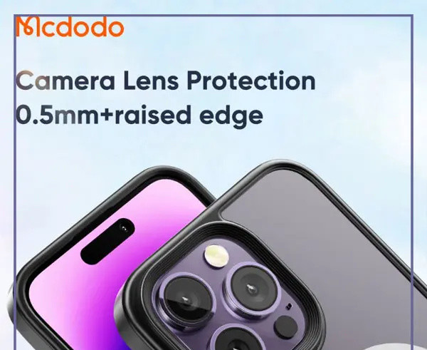 قاب محافظ آیفون 16 پرو مکس شفاف مگ سيف مک دودو Mcdodo Iphone 16 RPO MAX Protective Case With Magnetic Structure PC-492 (E)
