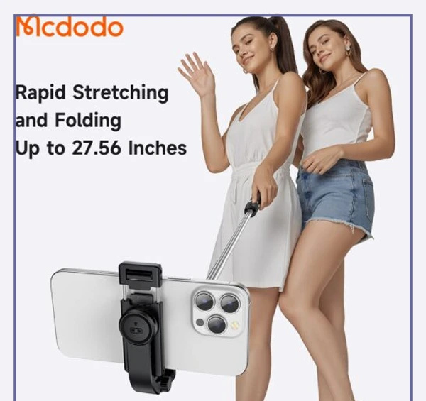 مونوپاد سلفی و سه پایه عکاسی مکدود Mcdodo Wireless Selfie Stick Tripod SS-724 (E)