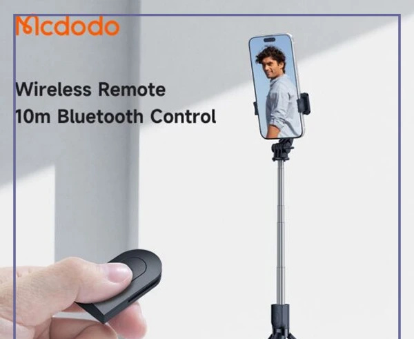 مونوپاد سلفی و سه پایه عکاسی مکدود Mcdodo Wireless Selfie Stick Tripod SS-724 (E)