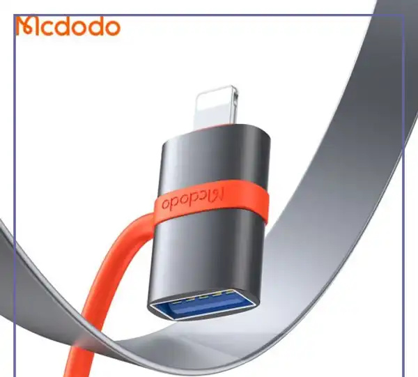 تبدیل OTG یو اس بی USB-A به لایتنینگ مک دودو مدل MCDODO OT-2600 (E)