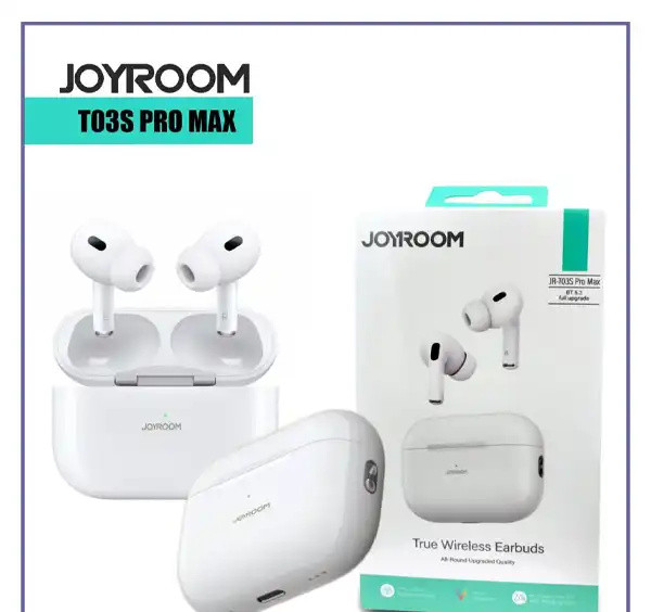 هندزفری بلوتوث جویروم Joyroom JR-T03S Pro Max True Wireless Earbuds (E)