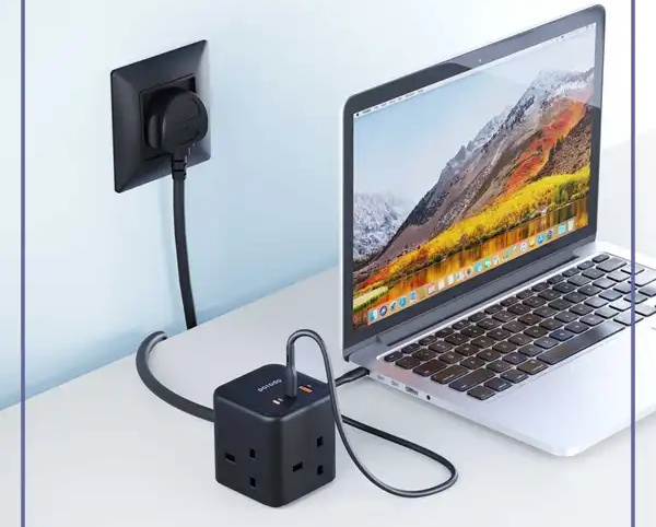 شارژر چند پورت مکعب پرودو Multi-Port GaN Power Cube Charger PD-FWCH017 (E)