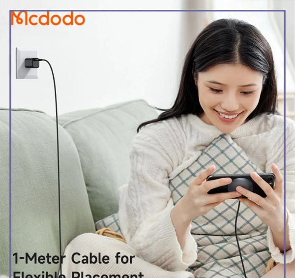 شارژر وایرلس مگنتی مک دودو Mcdodo MagQ Qi2 Magnetic Wireless Charging Pad CH-2860 (E)