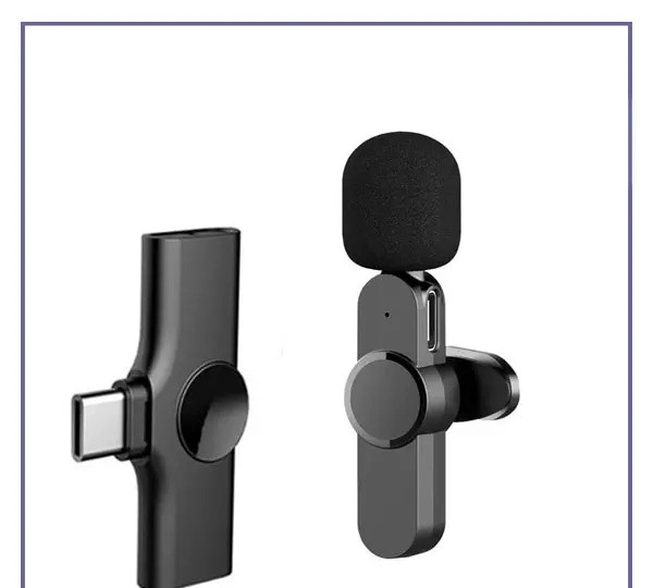 میکروفون مکروفون یقه ای وایرلس تایپ سی پک دو عددی کوتتسی COTETCI Wireless Microphone 74005 (E)
