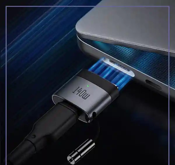 تبدیل تایپ سی به مگ سیف 3 مک دودو Mcdodo 140W Type-C to MagSafe 3 Portable Adapter OT-6850 (E)