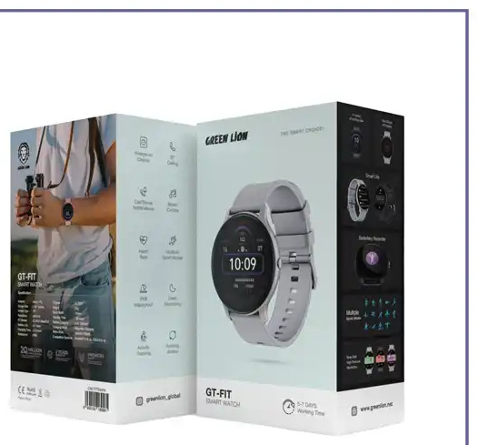 ساعت هوشمند گرین لاین Green Lion GT-FIT Smart Watch GNGTFTSWBK (E)