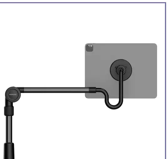 پایه نگه دارنده مگنتی موبایل Porodo Lazy Man Stand with Magnetic Suction PD-LMGS92 (E)