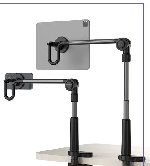 پایه نگه دارنده مگنتی موبایل Porodo Lazy Man Stand with Magnetic Suction PD-LMGS92 (E)