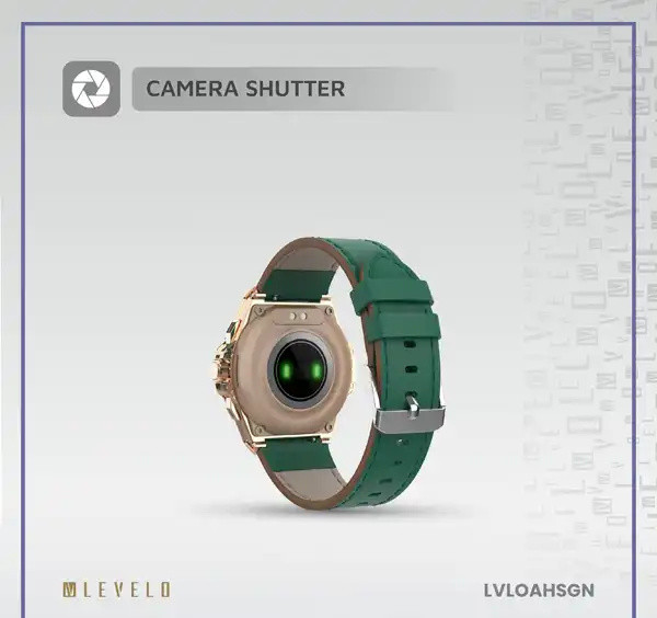 ساعت هوشمند لولو Levelo Oak Automatique Hybrid Smart Watch LVLOAHSBK (E)