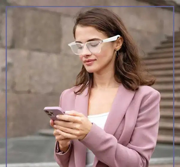 عینک محافظ چشم هوشمند گرین لاین Green Lion Munich Smart Glass GNMUSGLSSWH (E)