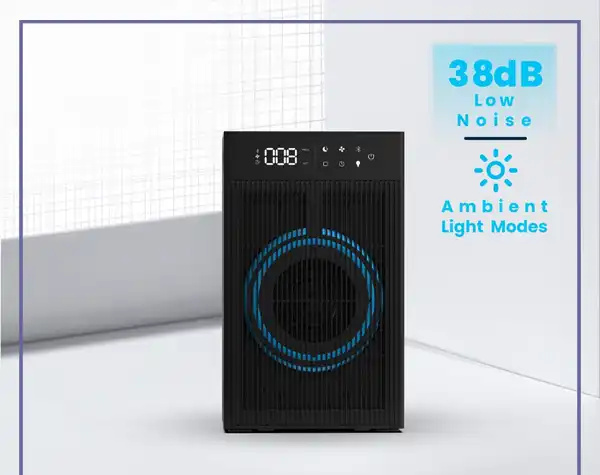 دستگاه تصفیه هوا پاورولوژی Powerology Smart Air Purifier PAPFRBK (E)
