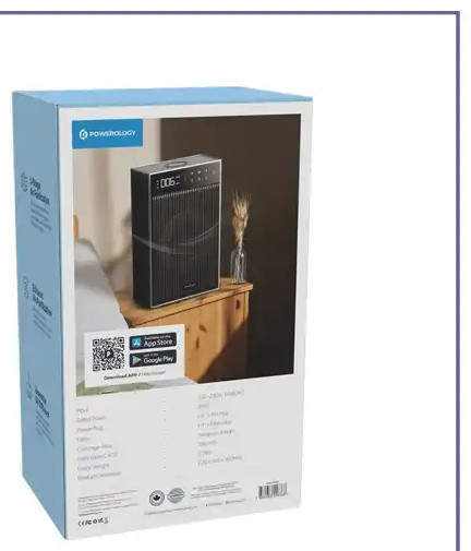 دستگاه تصفیه هوا پاورولوژی Powerology Smart Air Purifier PAPFRBK (E)