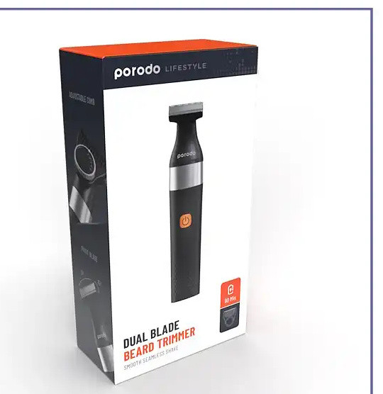 ریش تراش دو تیغه پرودو Porodo LifeStyle Dual Blade Beard Trimmer PD-LSROBT (E)