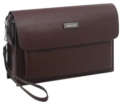 کیف چرمی دستی گرین لاین Green Lion Mara Clutch Bag GNMARACBGBK (E)