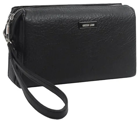 کیف چرمی دستی گرین لاین Green Lion Marly Clutch Bag GNMACLUBGBK (E)
