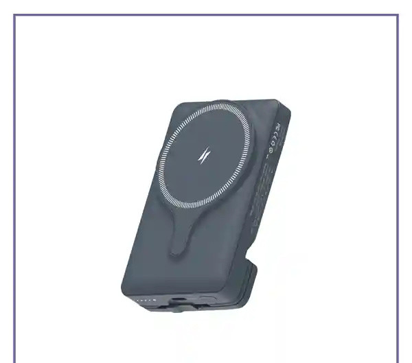 پاوربانک وایرلس و هولدر دریچه کولری پاورولوژی Powerology 5000mAh Air-Vnet Power Bank PPBCHA32 (E)