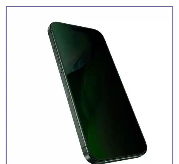 گلس حریم شخصی آیفون 16 پرو گرین لاین Green Lion 3D Silicone Plus Privacy iPhone 16 Pro (E)