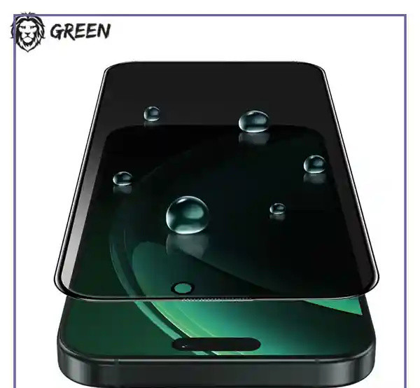 گلس حریم شخصی تمام صفحه گرین لاین آیفون Green Lion Diego Pet Privacy iPhone 15/16 (E)