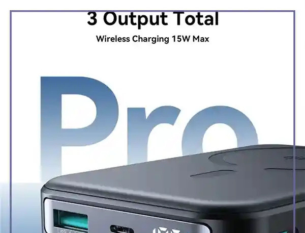 پاوربانک وایرلس مگنتی 10000 جویروم Joyroom 22.5W Qi2 Magnetic Wireless Power Bank JR-PBM11 (E)