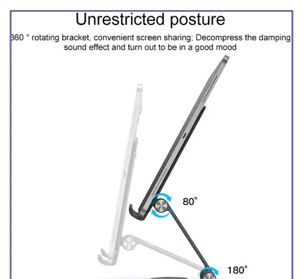 استند رومیزی موبایل و تبلت مومکس MOMAX Mobile & Tablet Rotating Stand KH8 (E)