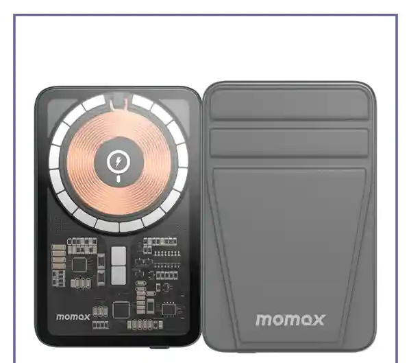 پاوربانک وایرلس مگنتی 10000 مومکس Momax Q.MAG Power 11 Magnetic Wireless Power Bank IP111 (E)