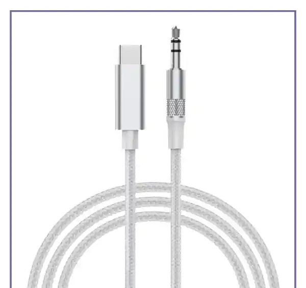 کابل تبدیل تایپ سی به جک 3.5 میلیمتری 2 متر الدینیو Ldnio Type-C To 3.5MM Audio Cable LS-Y82C (E)