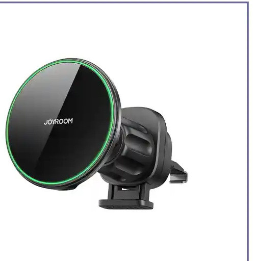 هولدر مگنتی و شارژر وایرلس دریچه کولری جویروم Joyroom Magnetic Wireless Car Charger Holder JR-ZS412 (E)