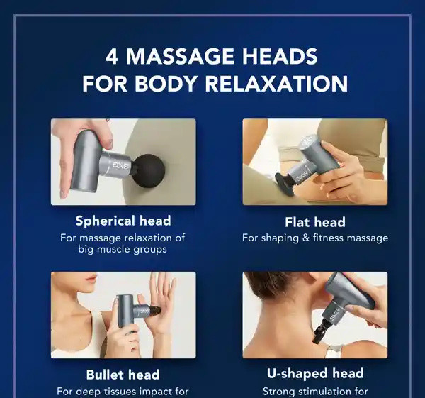 ماساژور تنفگی اس کی جی SKG F3-EN massage gun (E)