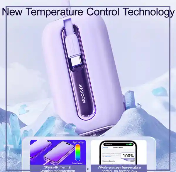 پاور بانک 10000 جویروم Joyroom Mini Power Bank JR-L012 (E)