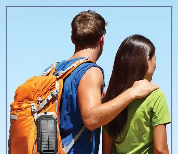 پاور بانک خورشیدی 20000 گرین لاین Green Lion Solar Mate Power Bank GNSOLM20PBK (E)