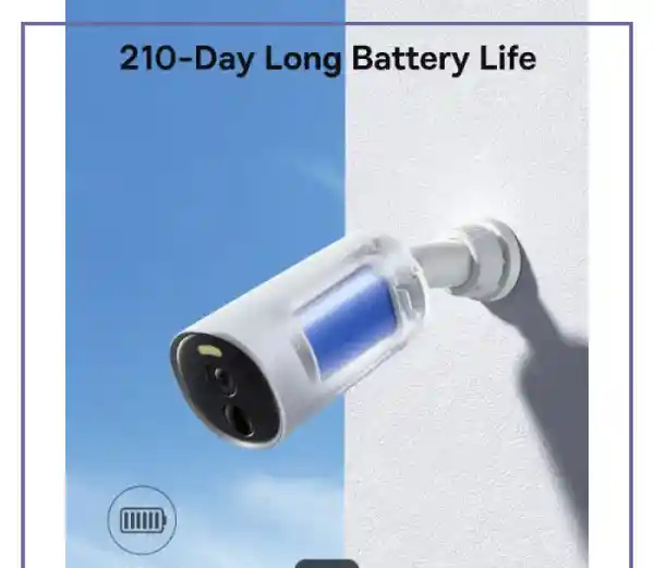 دوربین نظارتی بیسوس Baseus Security B1 2K Outdoor Camera S0SV002130 (E)
