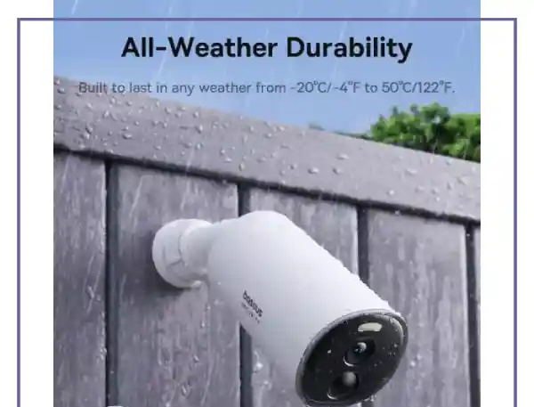 دوربین نظارتی بیسوس Baseus Security B1 2K Outdoor Camera S0SV002130 (E)