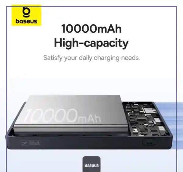 پاوربانک 20 وات 10000 بیسوس Baseus PicoGo Power Bank PPPG-1W20 (E)