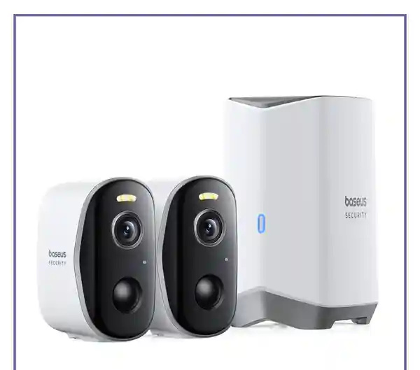 دوربین نظارتی 2K بیسوس Baseus Security N1 Plus Outdoor Camera S0TY002131 (E)